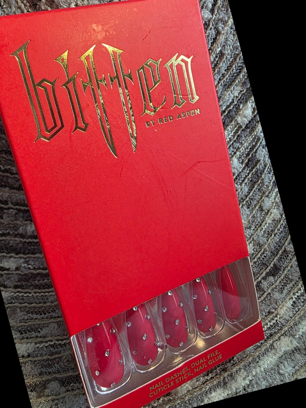 RED ASPEN Britten Red " Dripping In Diamonds " - Picture 5 of 5